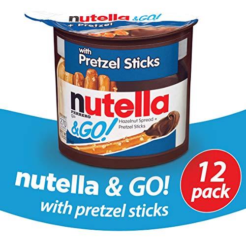 Nutella And Go Snack Packs, Chocolate Hazelnut Spread With Pretz