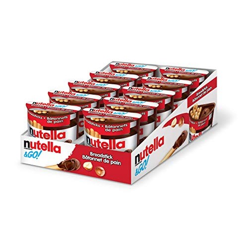 Nutella And Go Snack Packs, Chocolate Hazelnut Spread With Bread