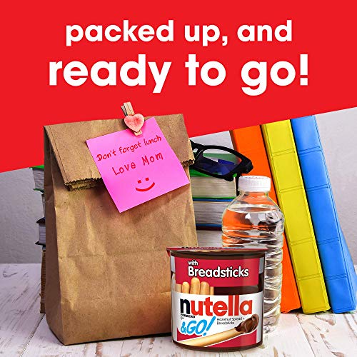 Nutella And Nutella And Go Bundle, 4 Count Chocolate Hazelnut Sp