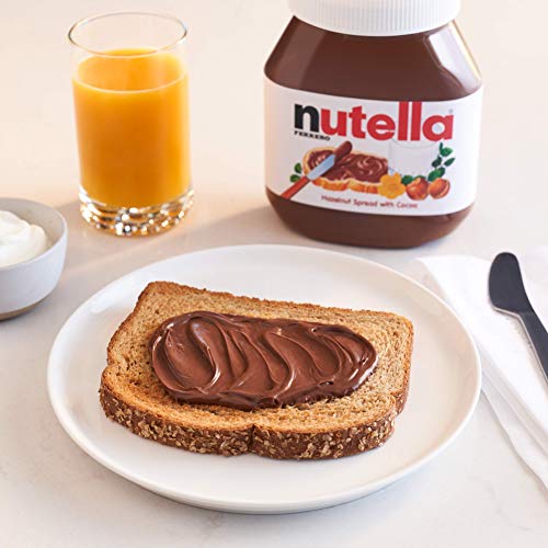 Nutella Chocolate Hazelnut Spread, Perfect Topping for Pancakes,...