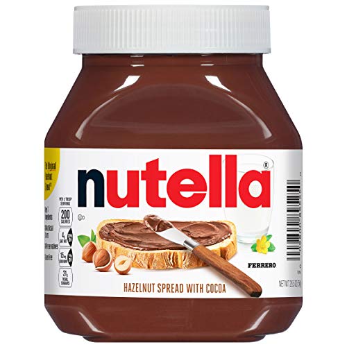 Nutella Chocolate Hazelnut Spread, Perfect Topping for Pancakes,...