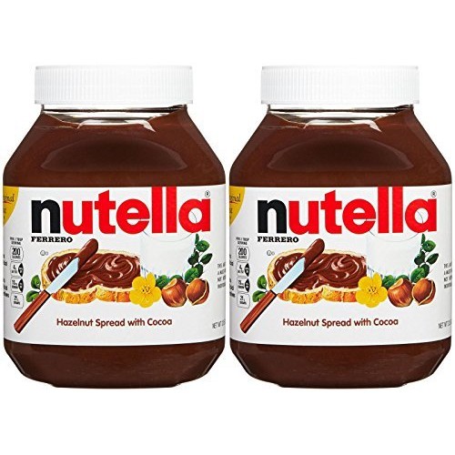 Nutella Hazelnut Spread, 33.5 Oz Each, 2 Count By Nutella