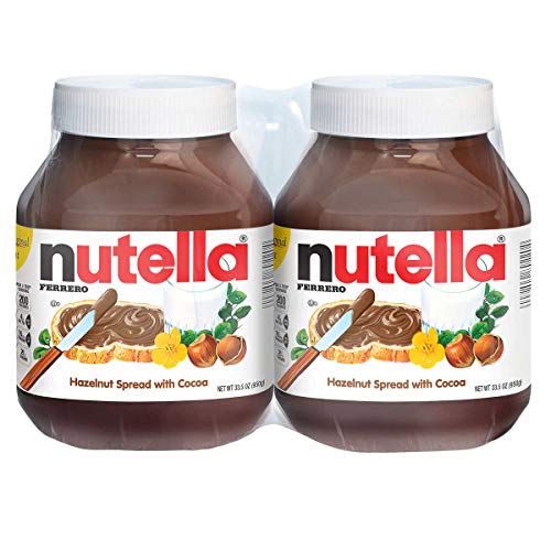 Nutella Hazelnut Spread, 33.5 Oz Each, 2-count 2 Pack