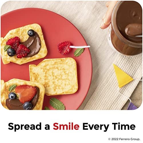 Nutella Hazelnut Spread with Cocoa for Breakfast, Great for East...