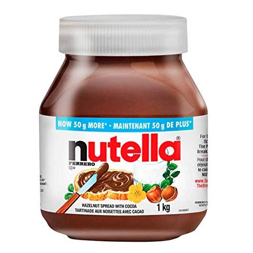 Nutella Hazlenut Spread Value Pack Of 2 X 35.2Oz / 1Kg Jars Tot