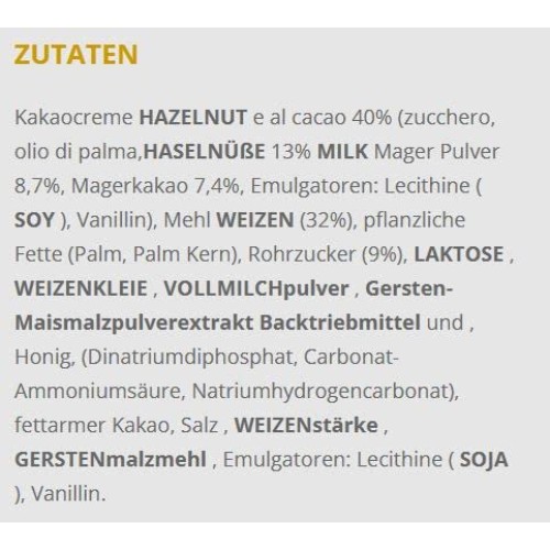 Nutella Sandwich Biscuits 304g Resealable Pouch 3 packs