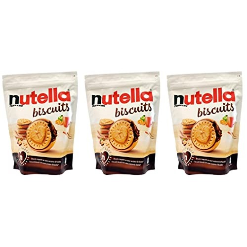 Nutella Sandwich Biscuits 304g Resealable Pouch 3 packs
