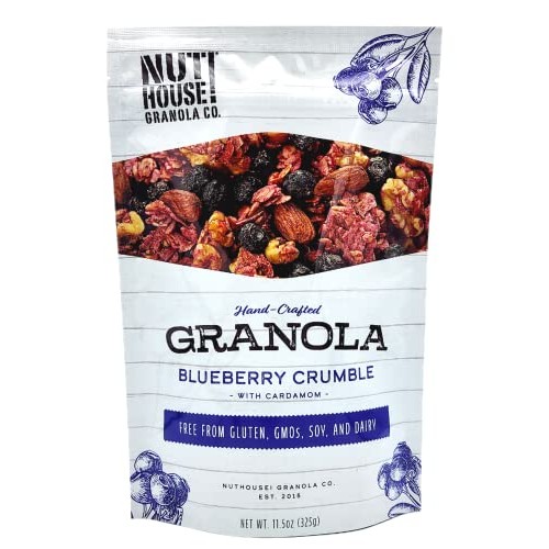 NutHouse! Granola Company - Premium Blueberry Crumble Granola | ...