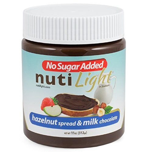 Nutilight No Sugar Added Keto-friendly Hazelnut Spread and Milk ...