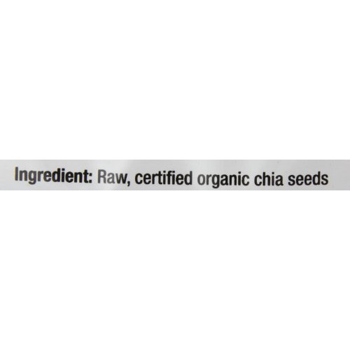 Nutiva Organic Chia Seed, Black, 12 Ounce