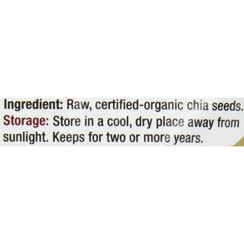 Nutiva Organic Chia Seed, Ground, 12 Ounce