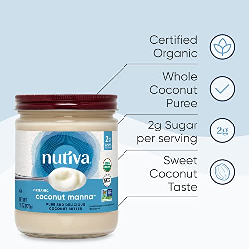 Nutiva Organic Coconut Manna, 15 oz