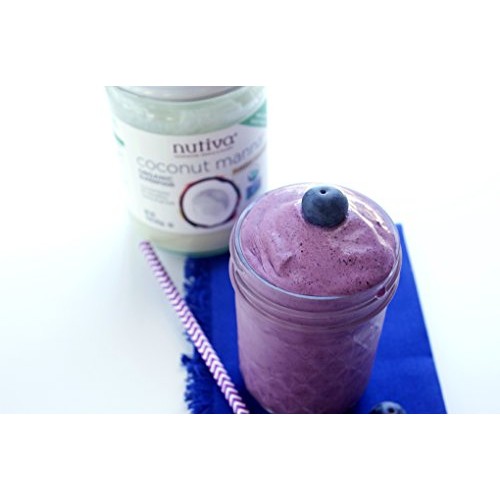 Nutiva Organic Coconut Manna Puréed Coconut Butter, 15 Ounce Pa
