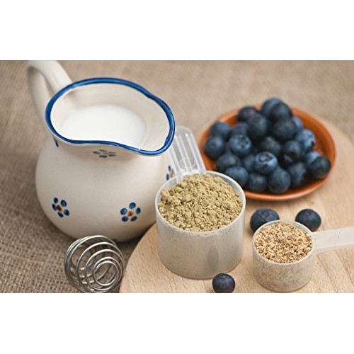 Nutiva Organic Cold-Pressed Hemp Seed Protein Powder, Hi-Fiber,