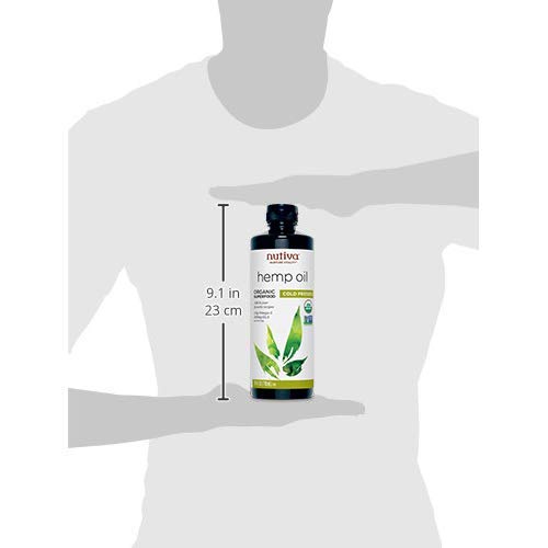 Nutiva Organic Cold-Pressed Unrefined Hemp Oil, 24 Ounce Nutiva Organic Cold-Pressed Unrefined Hemp Oil, 24 Ounce