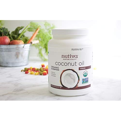 Nutiva Organic Cold-Pressed Virgin Coconut Oil, 54 Ounce