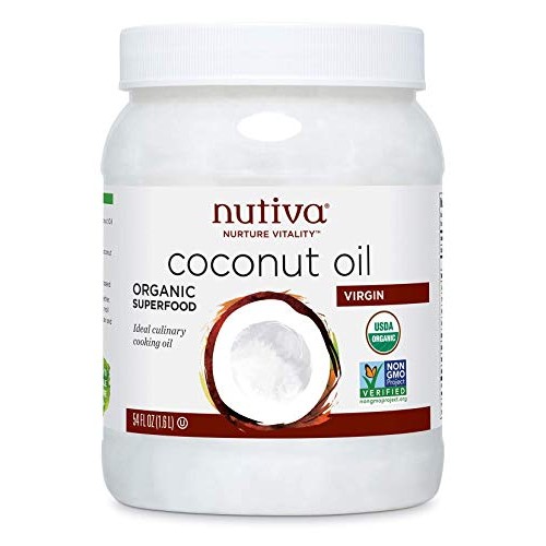 Nutiva Organic Cold-Pressed Virgin Coconut Oil, 54 Ounce