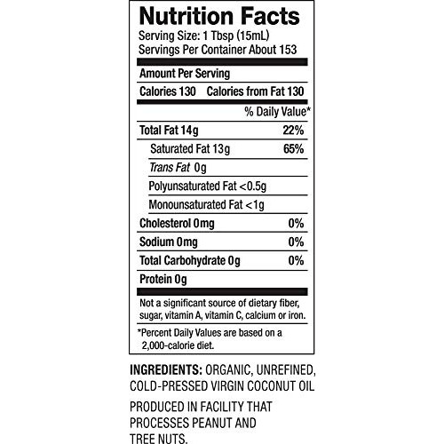Nutiva Organic Cold-Pressed Virgin Coconut Oil, 78 Ounce
