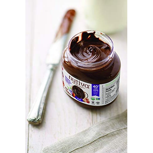 Nutiva Organic, Non-Gmo, Vegan Hazelnut Spread , Dark Chocolate