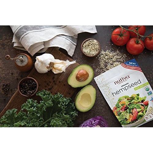 Nutiva Organic Raw Shelled Hemp Seed, Us Grown, 24 Ounce | Usda