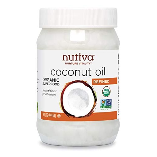 Nutiva Organic, Steam Refined Coconut Oil From Non-Gmo, Sustaina