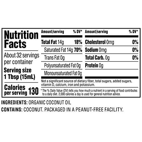 Nutiva Organic, Unrefined, Liquid Coconut Oil, 16 Ounces.