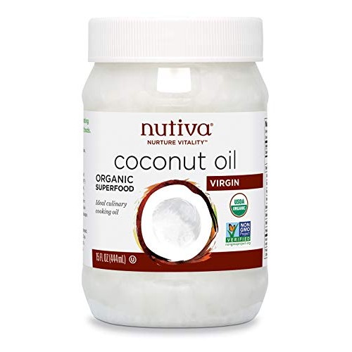 Nutiva Organic, Unrefined, Virgin Coconut Oil, 15 Fl Oz Pack Of 1