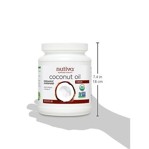 Nutiva Organic, Unrefined, Virgin Coconut Oil, 54 Fl Oz Pack Of 2