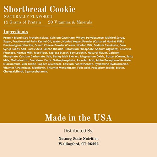 Nutmeg State Nutrition High Protein Snack And Meal Replacement B