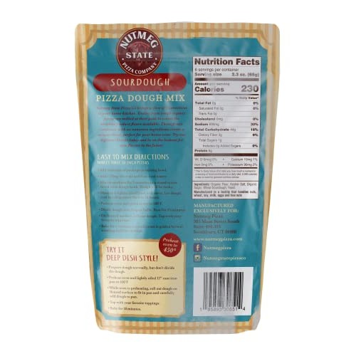 Nutmeg State Pizza Company Sourdough Pizza Dough Mix - Makes 3 C...