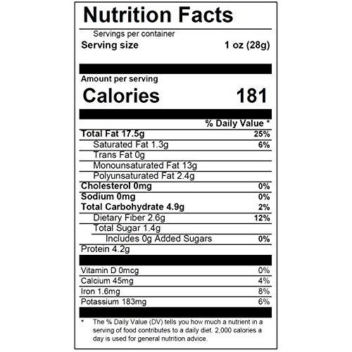 Natural Hazelnut Flour Meal - 1 Lb - Premium Quality, Great Fo