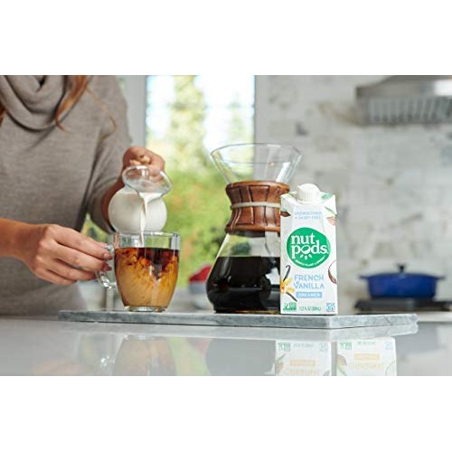 Nutpods Dairy-Free Creamer Unsweetened French Vanilla, 12-Pack