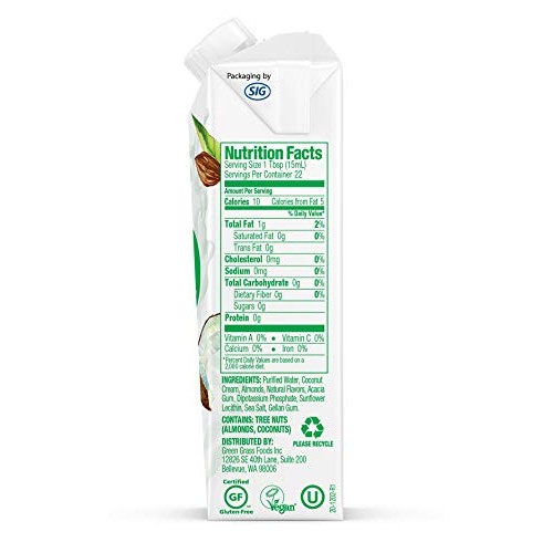 Nutpods Dairy-Free Creamer Unsweetened French Vanilla, 12-Pack