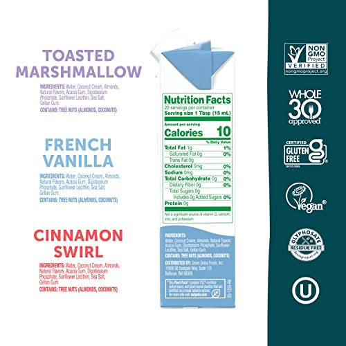 Nutpods Favorites Collection Coffee Creamer - Unsweetened Non Da