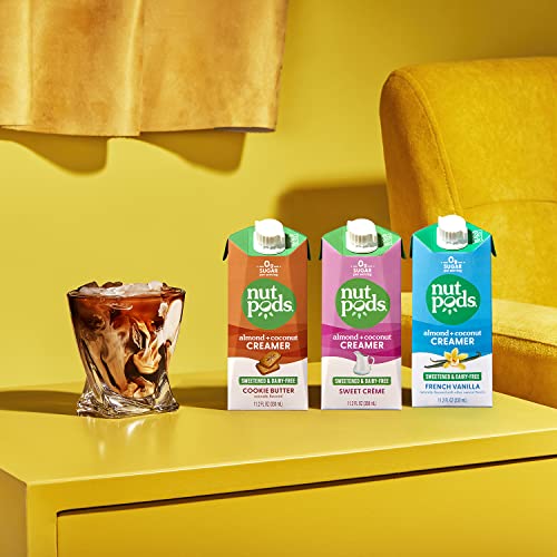 Nutpods French Vanilla Keto Coffee Creamer - Sweetened Non Dairy