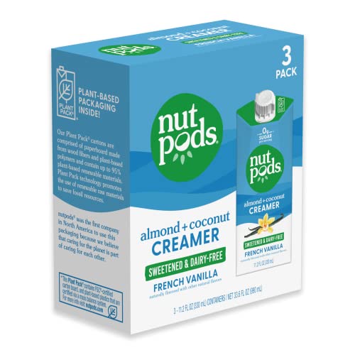 Nutpods French Vanilla Keto Coffee Creamer - Sweetened Non Dairy