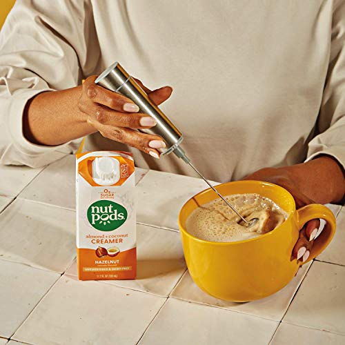 Nutpods Hazelnut, 6-Pack, Unsweetened Dairy-Free Creamer, Made