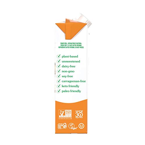 Nutpods Hazelnut, 6-Pack, Unsweetened Dairy-Free Creamer, Made