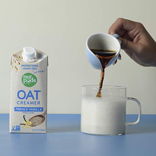 Nutpods Oat Coffee Creamer By Nutpods, French Vanilla 12-Pack