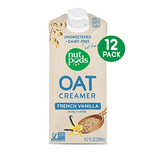 Nutpods Oat Coffee Creamer By Nutpods, French Vanilla 12-Pack
