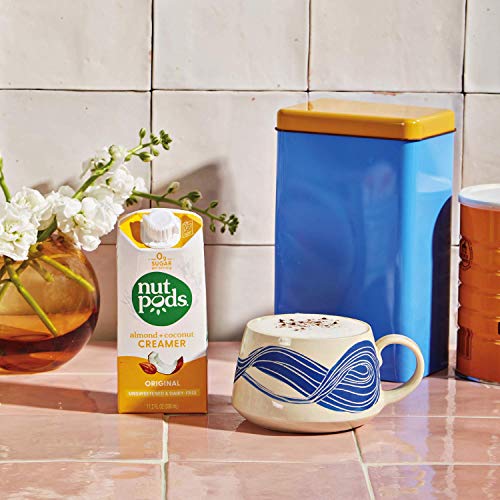 Nutpods Original, 6-Pack, Unsweetened Dairy-Free Creamer, Made