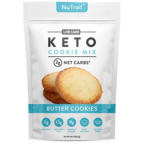 Nutrail - Keto Shortbread Butter Cookies Baking Mix | Low Carb