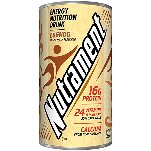 Nutrament Eggnog Complete Nutritional Beverage, 12 Fluid Ounce C