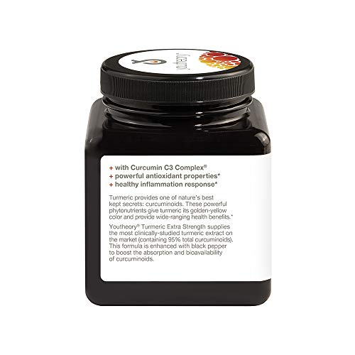 Youtheory Turmeric Extra Strength With Black Pepper Bioperine