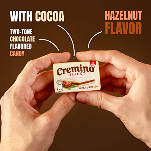 Cremino White Chocolate Tray | Hazelnut & White Chocolate Bars |...