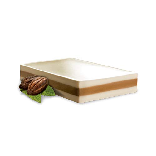 Cremino White Chocolate Tray | Hazelnut & White Chocolate Bars |...