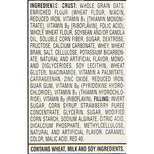 Kelloggs Nutri-Grain Cereal Bars Strawberry, 8-Count Bars, 10.