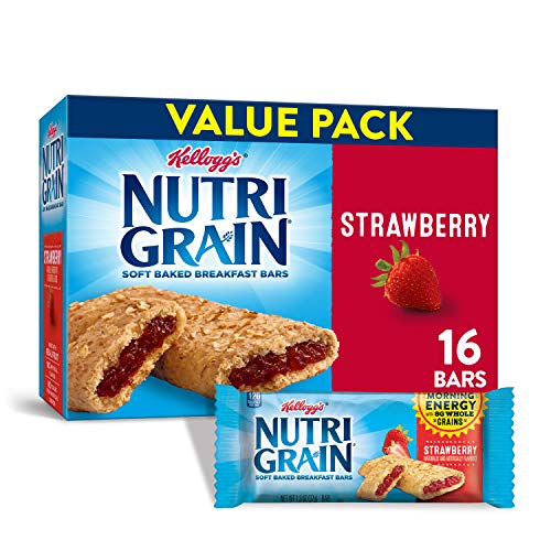 Kelloggs Nutri-Grain Soft Baked Strawberry Breakfast Bars - Sch
