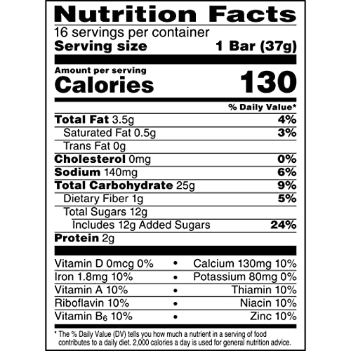 Nutri-Grain Soft Baked Breakfast Bars, Made With Whole Grains, K