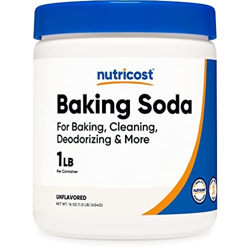 Nutricost Baking Soda 1 Lb - For Baking, Cleaning, Deodorizing